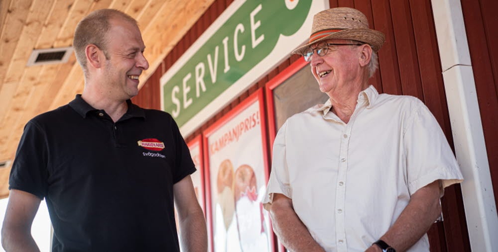 Magnus Brink och Helmut Klingenberg